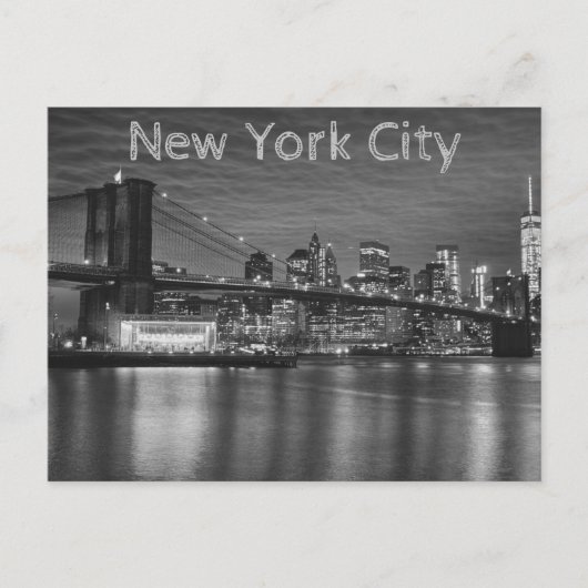 New York Moments Urban Skyline Souvenir Postkarte (Vorderseite)
