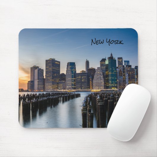 New York Mouse Pad Mousepad (Mit Mouse)