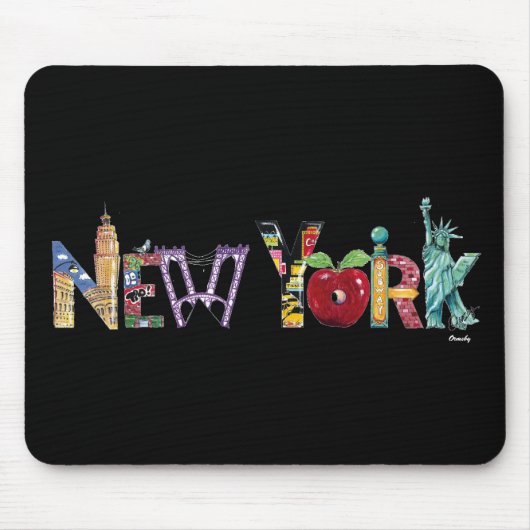 New York mousepad (Vorne)