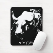 New York Mousepad Bull Sehenswürdigkeit New York G (Mit Mouse)