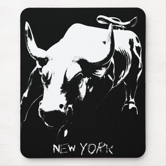 New York Mousepad Bull Sehenswürdigkeit New York G (Vorne)