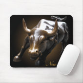 New York Mousepad Bull Sehenswürdigkeit New York G (Mit Mouse)