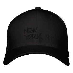 New York, N.Y. / bestickter Hut