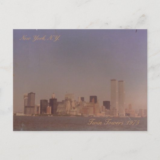 New York, N.Y. Postkarte (Vorderseite)