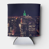 New York Nacht Skyline Dosenkühler (Vorderseite)