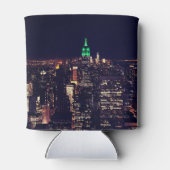 New York Nacht Skyline Dosenkühler (Rückseite)