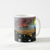 New York Nachtwanderer Brooklyn Bridge Tasse (VorderseiteRechts)