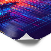 New York Neon Lights Poster (Ecke)