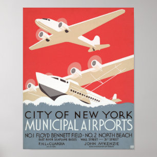 New York neugestaltete Vintage Fotos Alte ästhetis Poster