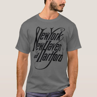 New York New Haven Hartford Retro Railway T-Shirt
