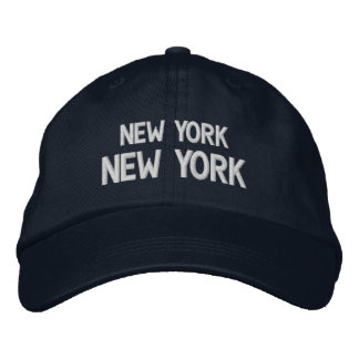 NEW YORK NEW YORK BESTICKTE BASEBALLKAPPE