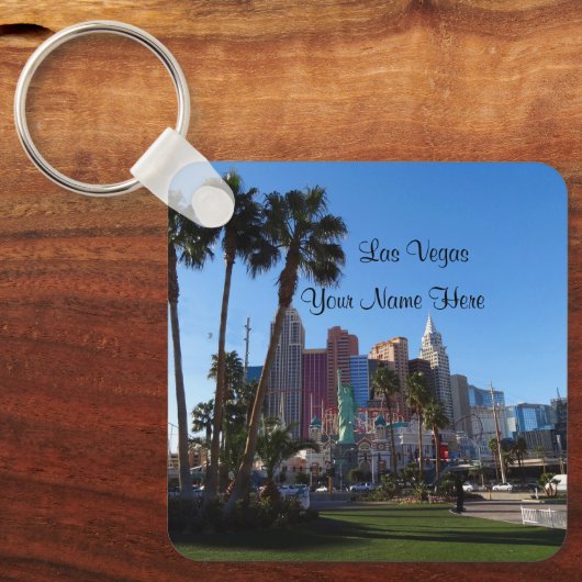 New York - New York Hotel #2 Schlüsselanhänger (Vorderseite)