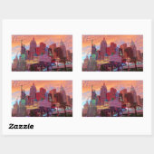 New York - New York Hotel #3-2 Stickers (Blatt)