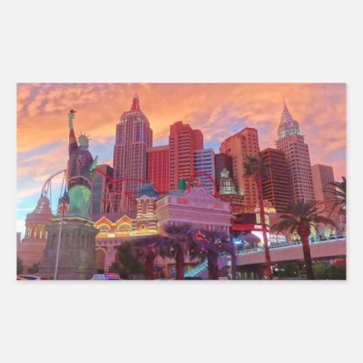 New York - New York Hotel #3-2 Stickers (Vorderseite)