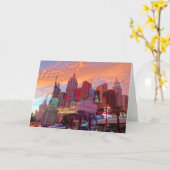 New York - New York Hotel #3 Card Karte (Gelbe Blume)