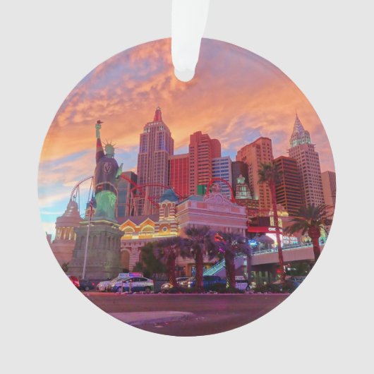 New York - New York Hotel #3 Ornament (Vorderseite)