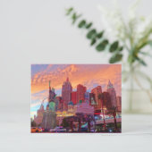 New York - New York Hotel #3 Postcard Postkarte (Stehend Vorderseite)