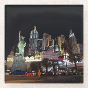 New York - New York Hotel #4 Glass Untersetzer