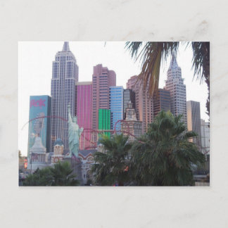 New York New York Hotel and Casino Postcard Postkarte
