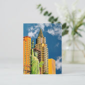 New York, New York Hotel, Las Vegas, Postcard Postkarte (Stehend Vorderseite)