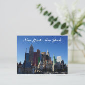 New York - New York Hotel Postcard Postkarte (Stehend Vorderseite)