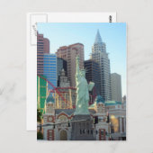 "New York, New York" Las Vegas, 2007 Postkarte (Vorne/Hinten)