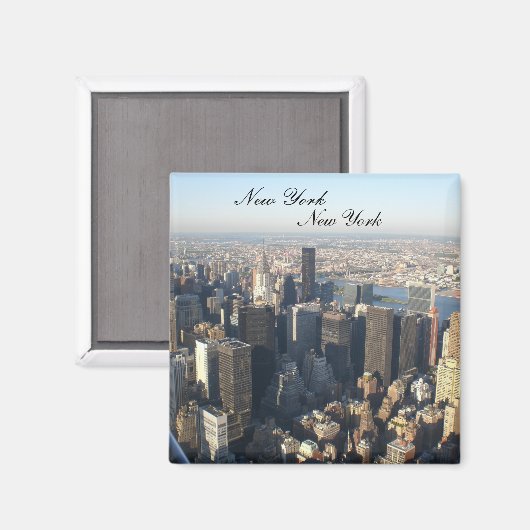 New York, New York Magnet (Vorderseite/Rückseite)
