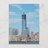 New York, New York. Manhattan City Skyline Postkarte (Vorderseite)
