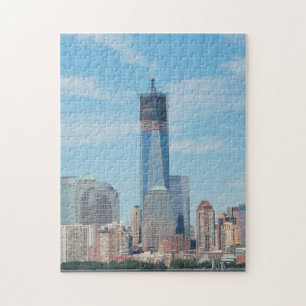 New York, New York. Manhattan City-Skyline Puzzle
