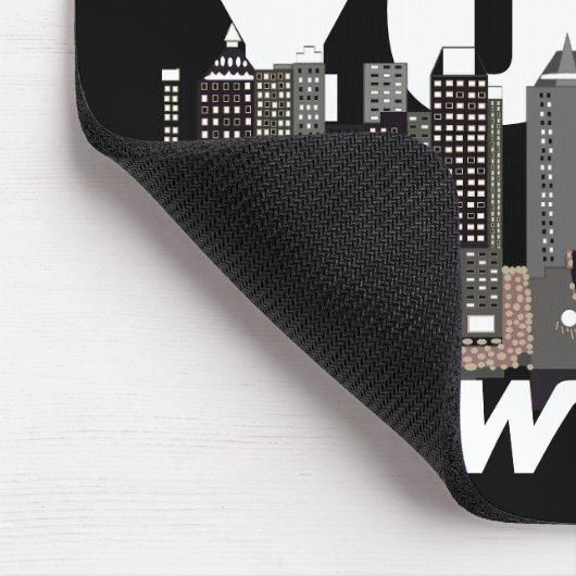 New York New York Mouse Pad Mousepad (Ecke)