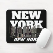 New York New York Mouse Pad Mousepad (Mit Mouse)