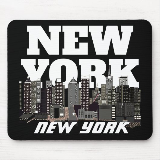 New York New York Mouse Pad Mousepad (Vorne)