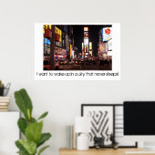 New York, New York Poster (Heimbüro)