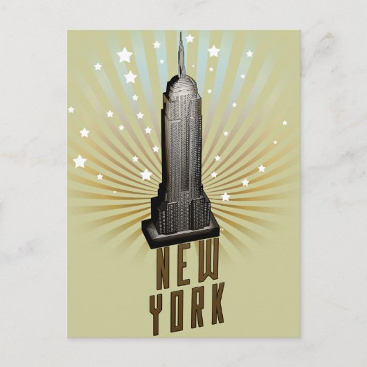 New York New York Postkarte (Vorderseite)