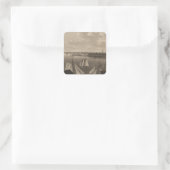 New York, New York Quadratischer Aufkleber (Tasche)