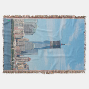 New York, New York. Skyline von Manhattan Decke