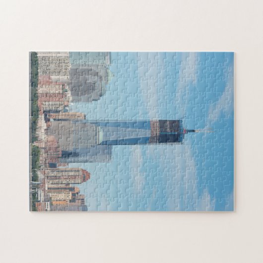 New York, New York. Skyline von Manhattan Puzzle (Horizontal)