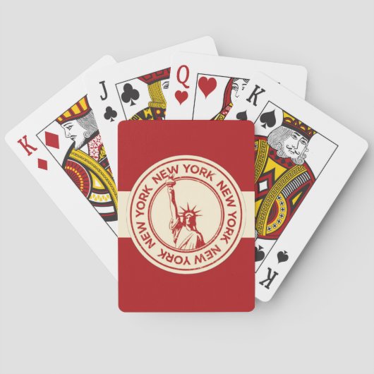 New York New York Spielkarten (Rückseite)