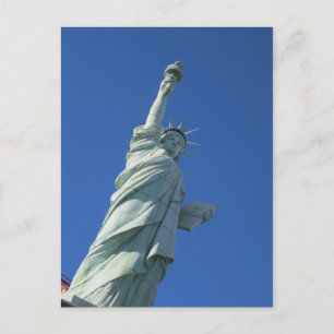 New York New York Statue of Liberty [Vegas] Postkarte