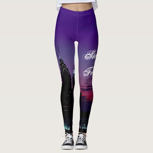 New York Night Bleibe Free Leggings (Vorderseite)