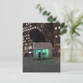 New York Night NYC Garden District Light Postcard Postkarte (Stehend Vorderseite)