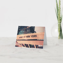 New York Note Card Karte