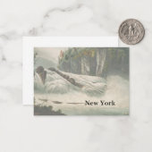 New York Note Card Mitteilungskarte (Vorderseite/Rückseite Beispiel)