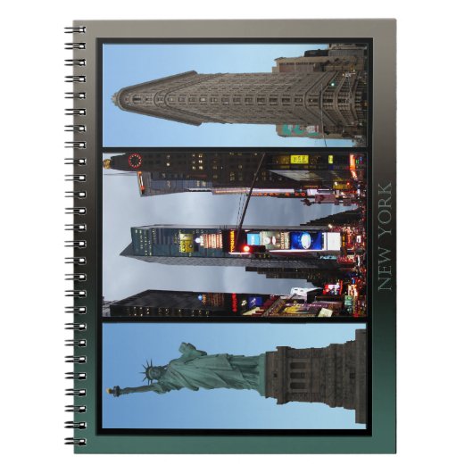 New York Notebook NYC Souvenir Journals & Geschenk Notizblock (Vorderseite)