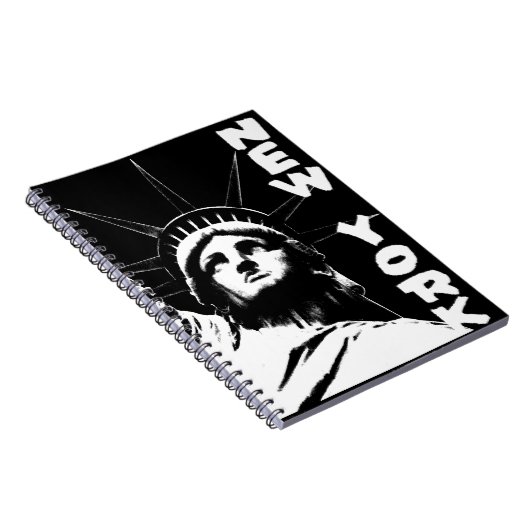 New York Notebook Statue of Liberty Journals Gesch Notizblock (Rechte Seite)