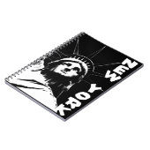 New York Notebook Statue of Liberty Journals Gesch Notizblock (Linke Seite)