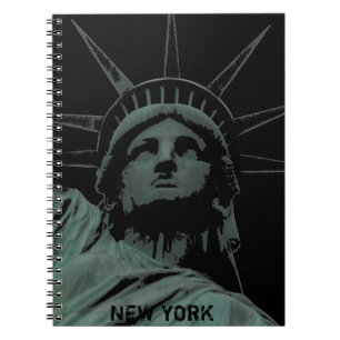 New York Notebook Statue of Liberty Journals Gesch Notizblock