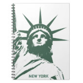 New York Notebook Statue of Liberty Journals Gesch Notizblock (Vorderseite)