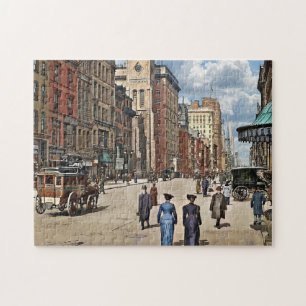 New York, NY – Auf der Fifth Avenue von der 28th S Puzzle