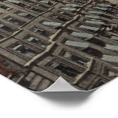 New York, NY - Broadway & Amsterdam Avenue Poster (Ecke)